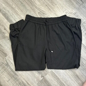 Zara Asphalt Black Jogger Trousers